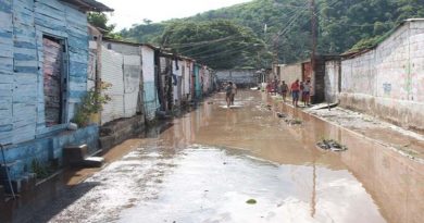 Más de 7 mil familias del municipio Santiago Mariño fueron afectadas por las lluvias en el estado Aragua
