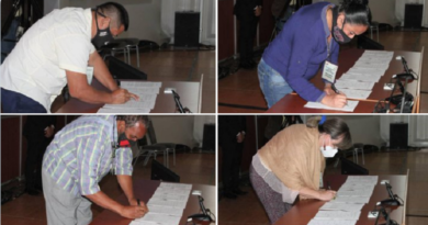 Partidos políticos firman acta correspondiente al inicio de auditoría del Software de Máquinas de Votación que usarán el 6DIC