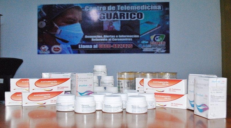 Centro de Telemedicina ha entregado más de 2300 unidades de medicamentos en Guárico