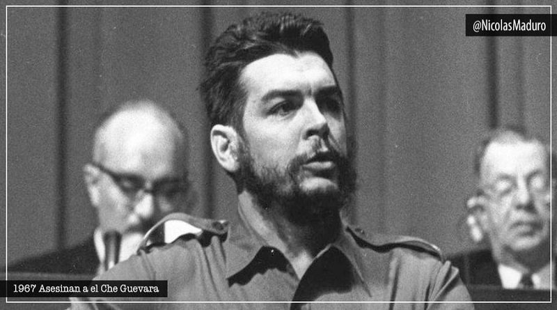 Presidente Maduro: A 53 años del asesinato del “Che” Guevara, los pueblos seguimos enarbolando con fuerza su verbo y acción