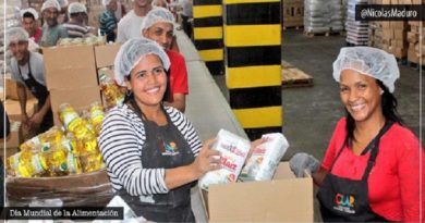 Ante el bloqueo criminal el Gobierno Nacional ratifica las políticas integrales de atención social en el Día Mundial de la Alimentación