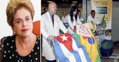 Expresidenta Rousseff condenó campaña de EE.UU. para desfigurar solidaridad médica de Cuba en Brasil