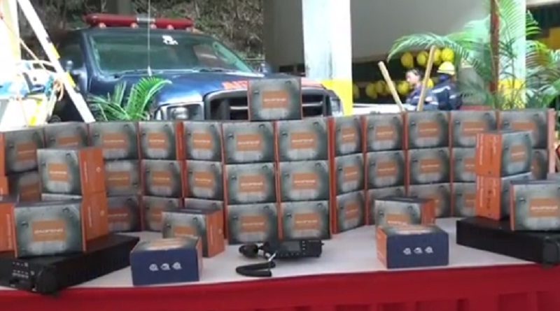 Dotan de equipos y accesorios al Cuerpo Civil de Guardaparques y Bomberos Forestales
