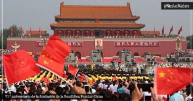 Venezuela celebra el 71° aniversario de la República Popular de China