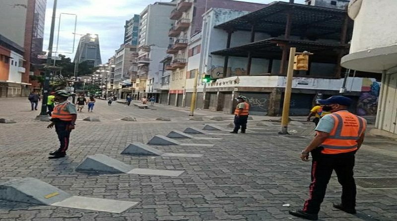 Realizan despliegue en corredores comerciales del Distrito Capital para garantizar el cumplimiento de las medidas de Bioseguridad