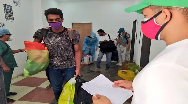 Se suman nuevos vencedoras de la COVID-19 en Caracas provenientes de las Residencias Estudiantiles-Hotel Sanitario