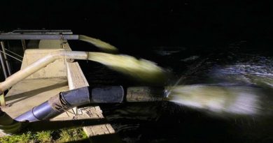Gobierno Bolivariano instala bomba sumergible y activa tercera línea de rebombeo en la estación La Punta en Aragua