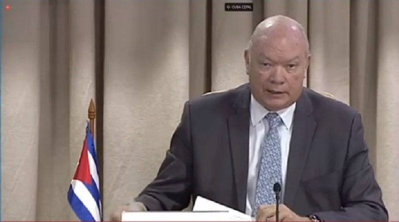 Ministro de Comercio Exterior de Cuba: Para lograr la recuperación económica post COVID-19 se debe trabajar en pro de la agenda 2030