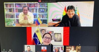 Evo Morales en foro “Defensa del legado de Chávez” llamó a retomar la Unasur como herramienta para la defensa de los países