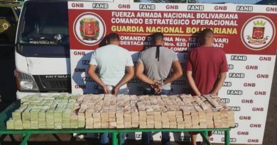 GNB detiene a 3 ciudadanos con alta suma de dinero del cono monetario
