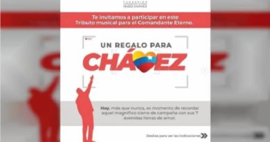 Invitan a población venezolana a participar en el tributo musical #DesafíoChávez