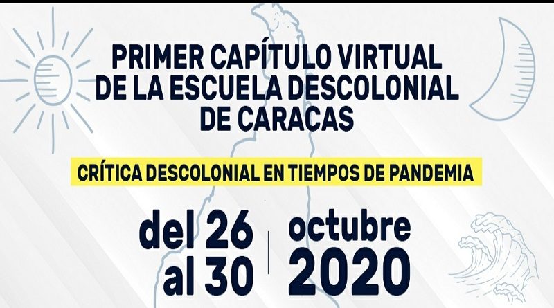 Inicia proceso de inscripción 2020 en Escuela Descolonial de Caracas