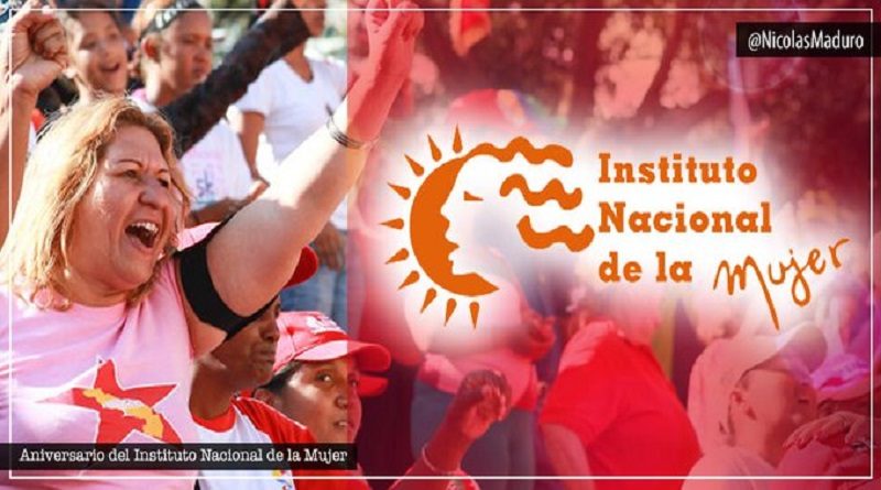 Inamujer cumple 21 años de creación comprometida con la lucha, igualdad y respeto de los derechos de la revolución femenina en el país