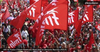Venezuela felicita al FMLN en su 40° aniversario, ejemplo de luchas socialistas del pueblo salvadoreño