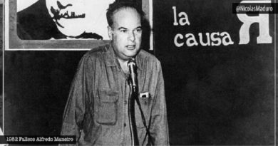 Jefe de Estado recuerda los 38 años de la siembra de Alfredo Maneiro combatiente de las luchas populares de Venezuela