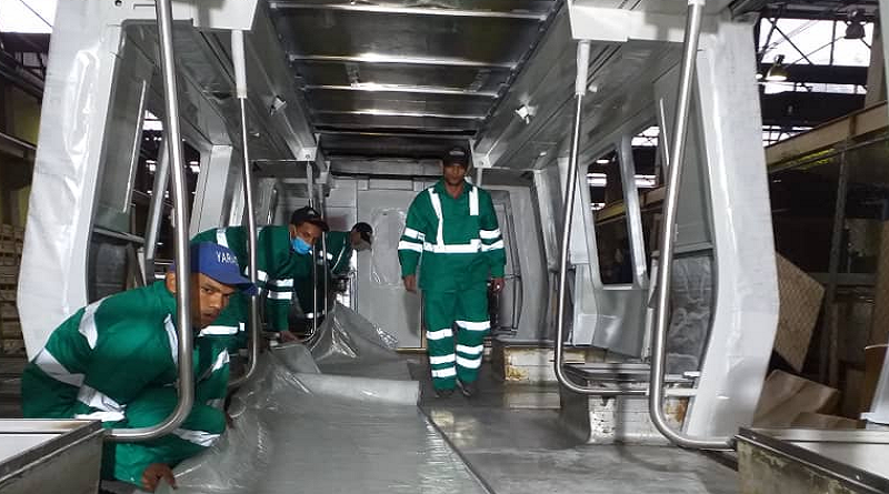 EN PRUEBA | Opera sin novedad primer vagón del Proyecto Tren Caracas reconstruido por la ingeniería venezolana