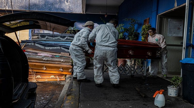 México registra otras 2.789 muertes por Coronavirus y se acerca a los 82.000 fallecimientos
