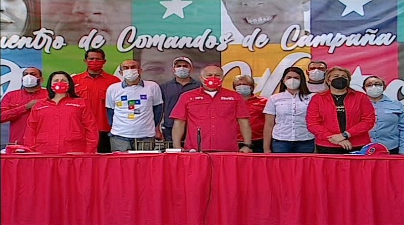 Diosdado Cabello: La mejor forma de votar por la Lista Nacional revolucionaria es seleccionar todo
