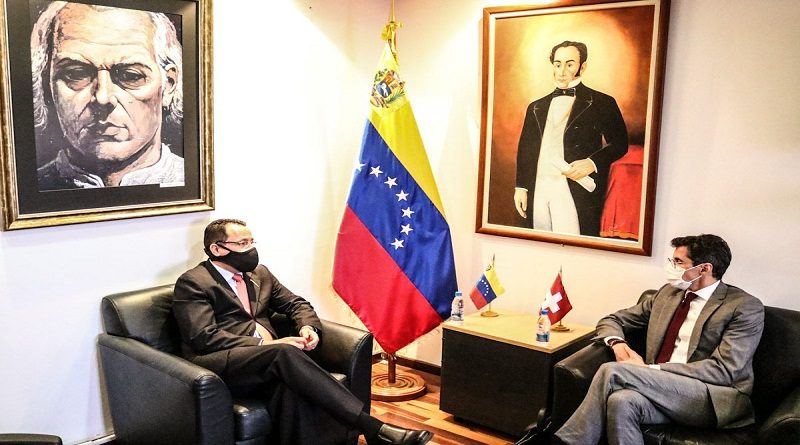 Venezuela y Suiza abordaron temas de cooperación bilateral en materia multilateral