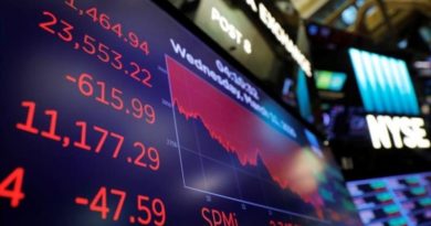 El promedio industrial Dow Jones se muestra en el piso de la Bolsa de Valores de Nueva York en Estados Unidos, 11 de marzo de 2020. (Foto: Reuters)