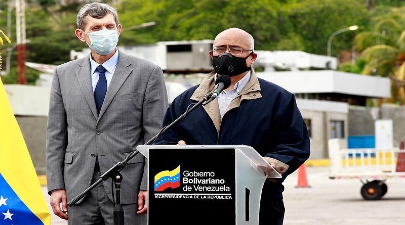 Venezuela recibe primer lote de 2mil vacunas Sputnik V para fortalecer su contra la COVID-19