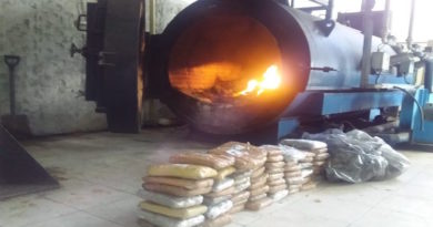 Autoridades incineran más de 400 kilos de drogas en tres estados del país