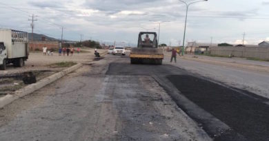 En Barquisimeto avanzan trabajos de asfaltado y embellecimiento de la avenida Florencio Jiménez