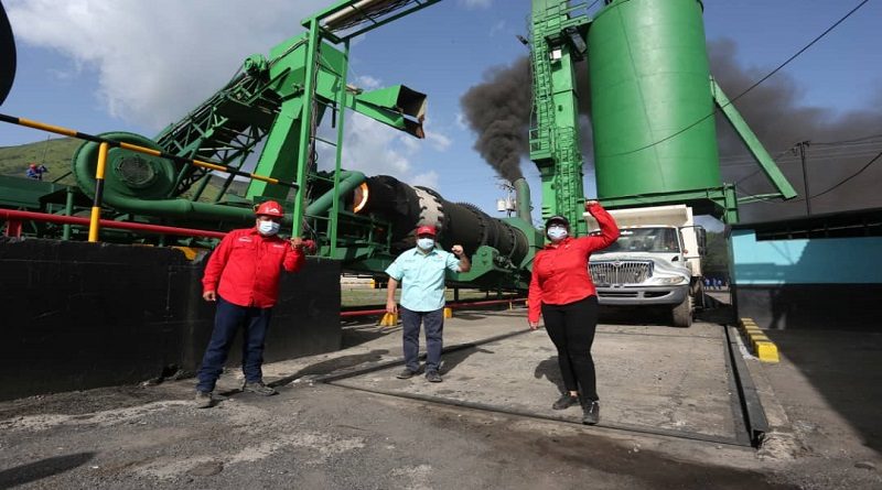 Activan planta de asfaltado Comando II en Aragua