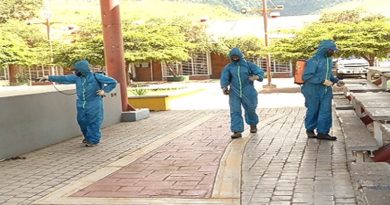 Gobierno Nacional lleva a cabo jornada de desinfección en comunidad Fabricio Vive parroquia Sucre en Caracas