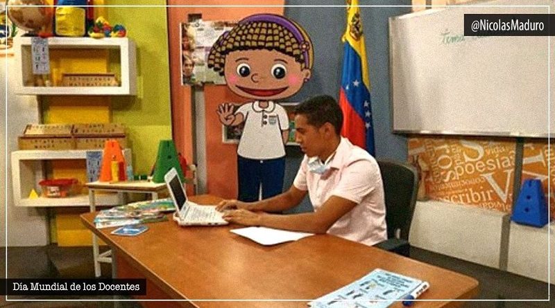 Presidente Maduro reconoce el esfuerzo gigantesco y compromiso de los educadores en el Día Mundial de los Docentes