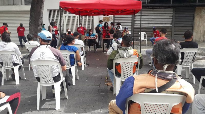 Movimiento Somos Venezuela se despliegan para realizar charlas de concientización del uso de las medidas de bioseguridad