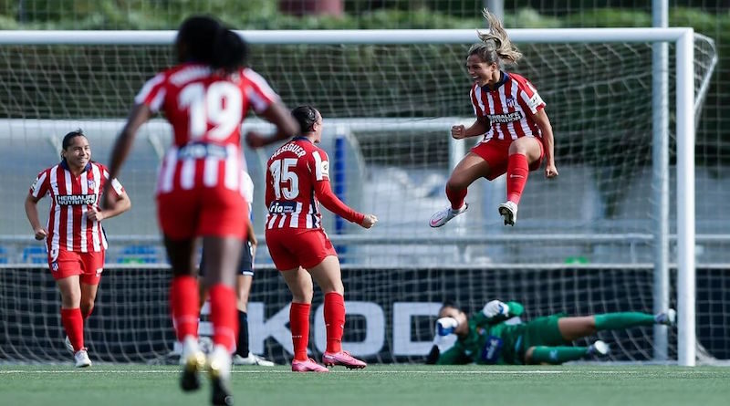 Deyna Castellanos anotó su primer gol en España
