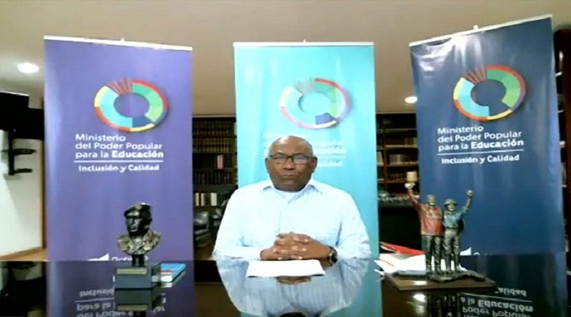 Ministro Istúriz: Procesos de emancipación popular permite la construcción de la conciencia socioproductiva en los estudiantes del país
