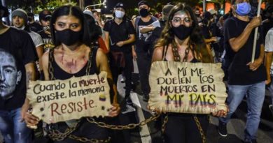 Miles de colombianos salen a las calles en protestas contra Duque para exigir paz y democracia