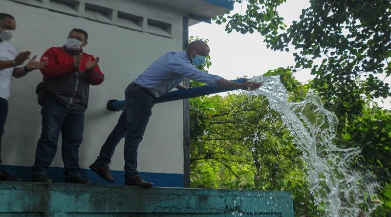 Estado Mayor de Servicios de Miranda rehabilitó pozo de agua en Súcuta en los Valles del Tuy