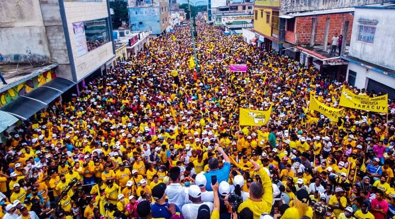 Candidato Luis Parra afirma que el pueblo de Yaracuy está resteado con la Rebelión de Las Regiones
