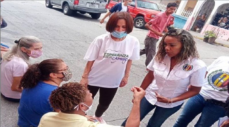 Candidata por El Cambio invitó al pueblo a ejercer su derecho al sufragio en las parlamentarias del 6D