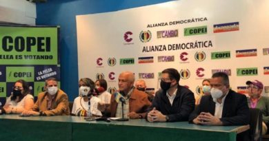 Alianza opositora Democrática insiste en recuperar la institucionalidad de la AN el próximo 6D