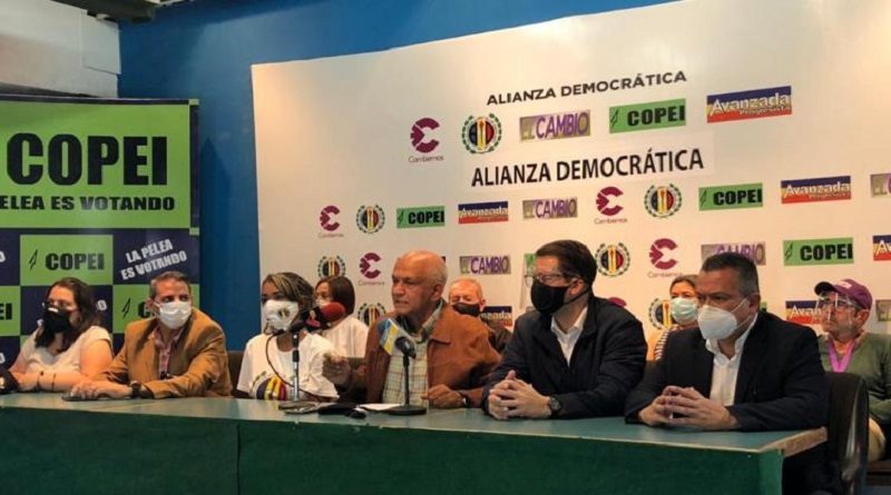 Alianza opositora Democrática insiste en recuperar la institucionalidad de la AN el próximo 6D