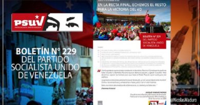 Boletín 229 del PSUV rinde homenaje a los gigantes de América Diego Maradona y Fidel Castro