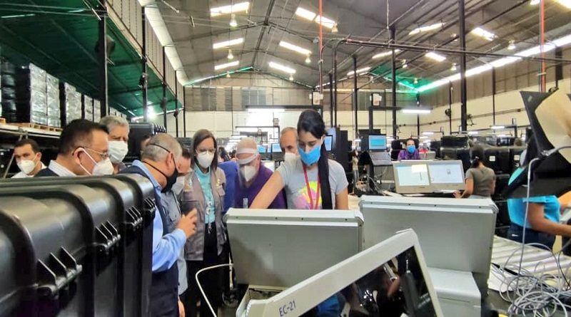 CNE desplegará a partir de este viernes 13Nov máquinas de votación auditadas en los centros electorales del país