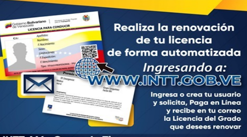 Licencia para Conducir venezolana y Certificación de Datos para Efectos Consulares reconocidos mundialmente por La Haya