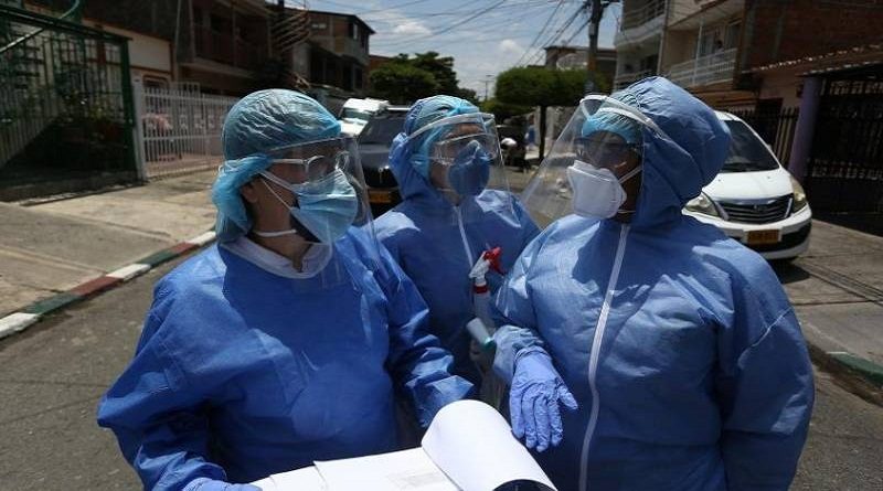 Colombia registra 192 fallecidos por coronavirus en las últimas 24 horas
