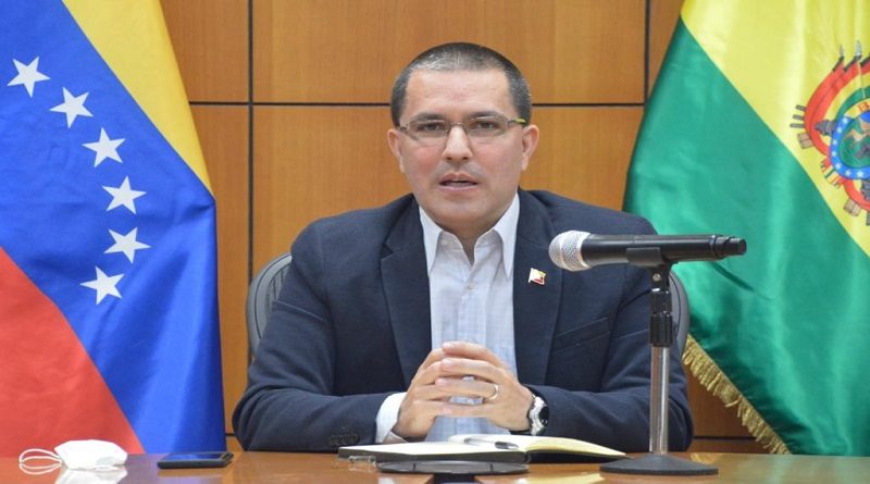 Canciller Arreaza: Iván Duque líder de las protestas en el Puente Simón Bolívar en 2019 hoy se esconde tras los militares envuelto su propio laberinto