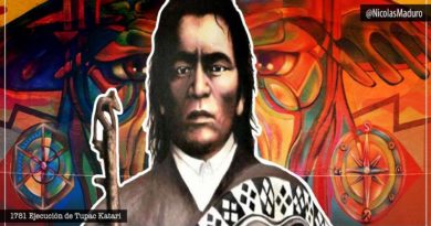 Venezuela recuerda la rebeldía y fuerza del líder Túpac Katari a 239 años de su cruel ejecución