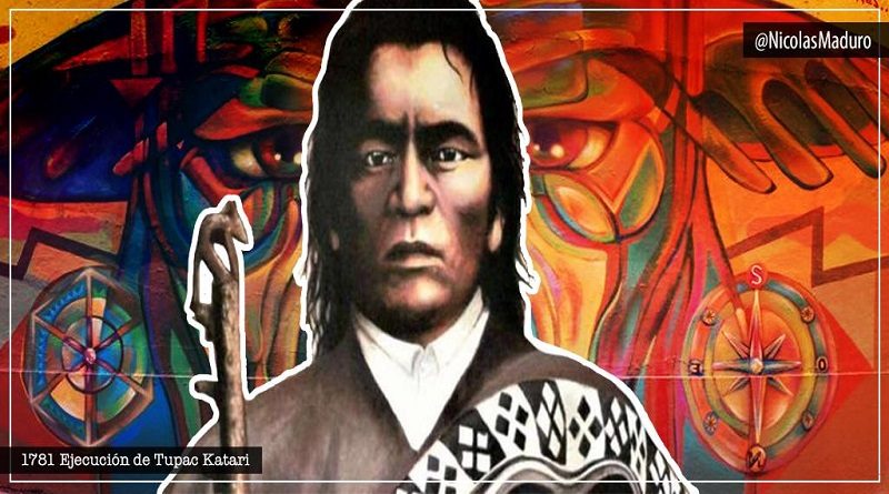 Venezuela recuerda la rebeldía y fuerza del líder Túpac Katari a 239 años de su cruel ejecución