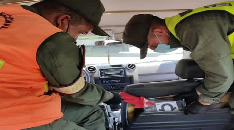 GNB detiene en el estado Mérida a dos ciudadanos con panelas de cocaína