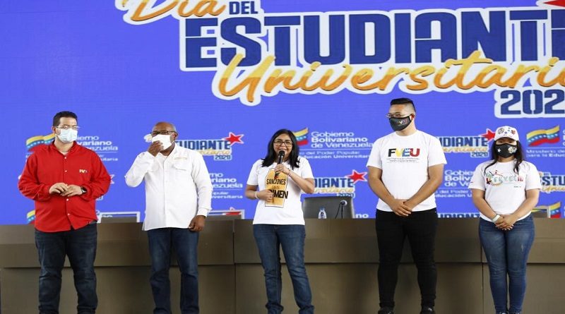 Vicepresidenta Delcy Rodríguez afirma que el modelo de inclusión y equidad de la Revolución Bolivariana es un modelo de justicia