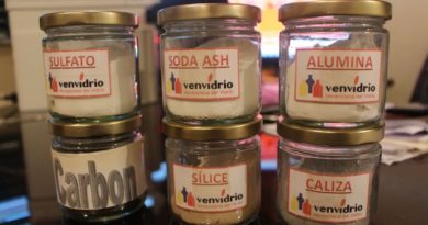Venvidrio mantiene alianzas para adquirir materia prima