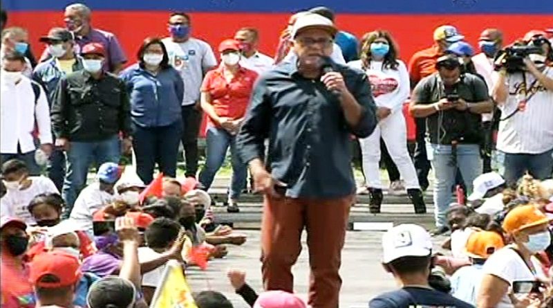 Jorge Rodríguez: El 6D Venezuela dará una enorme lección democrática a la extrema derecha que ha saqueado al país